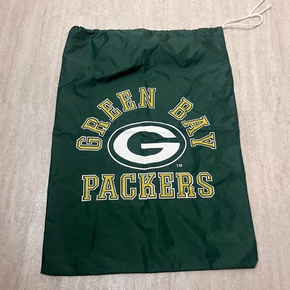 Green Bay Packers large cinch bag tote laundry bag